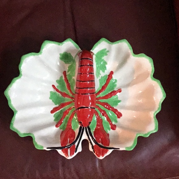Vintage Lobster serving dish